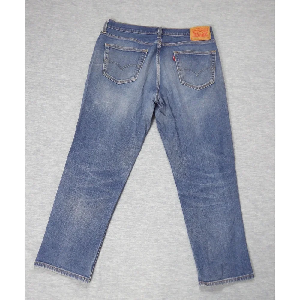 Levis 541 Athletic Taper Jeans Mens 34 Blue Medium Wash Denim 34x27.5